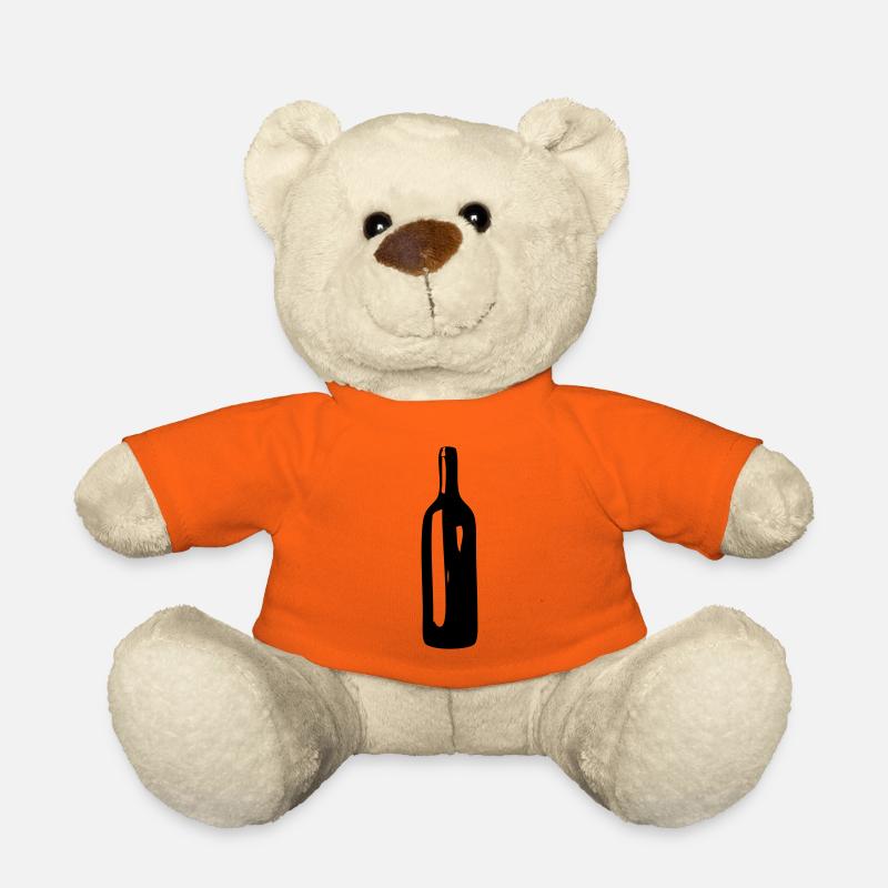 flasche2 - Teddy - Goldorange