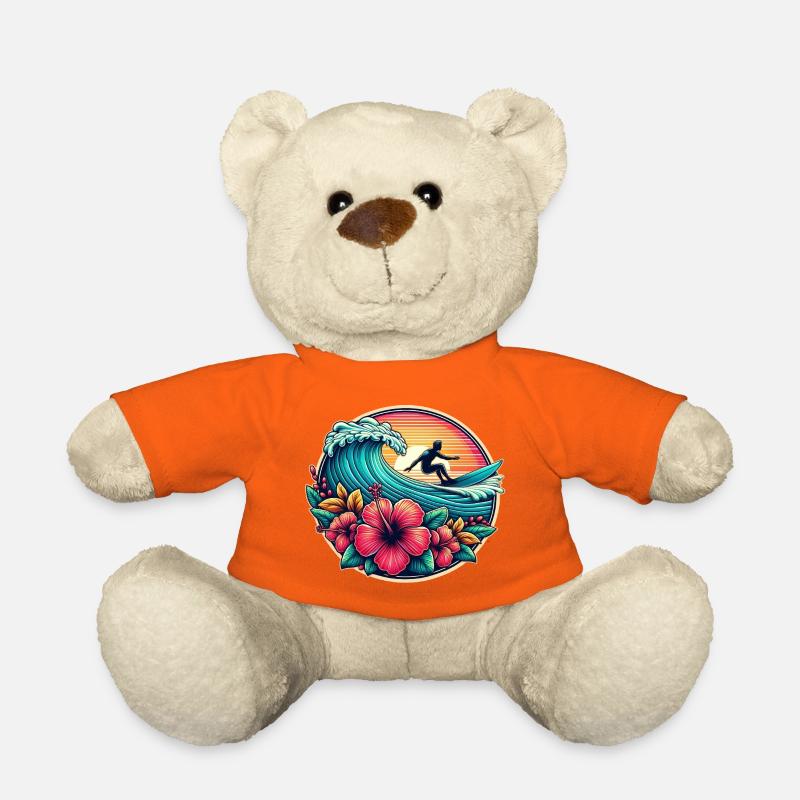 Surfer Logo 2 - Teddy - Goldorange
