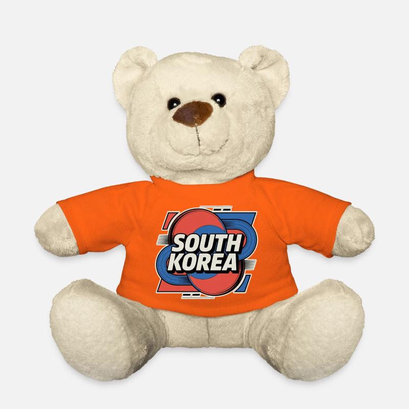 Corée du Sud - Nounours - orange doré