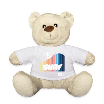Surf Code (dark) - Teddy Bear - golden orange - Front