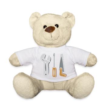 Tool Set – DIY Design - Teddy Bear - golden orange - Front