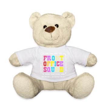 Secretary School School Secretary - Teddy Bear - golden orange - Front
