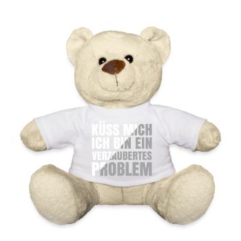 Embrasse-moi, je suis un problème enchanté - Nounours - orange doré - Devant