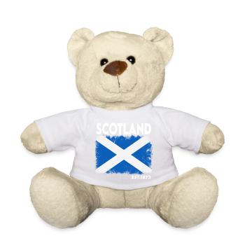 Schottland Saltire-Wappen 1873 - Teddy - Goldorange - Vorne