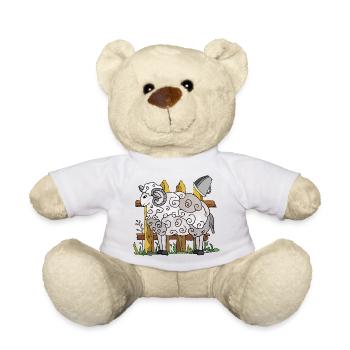 Aries - Teddy Bear - golden orange - Front