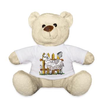 Schaf - Teddy - Goldorange - Vorne