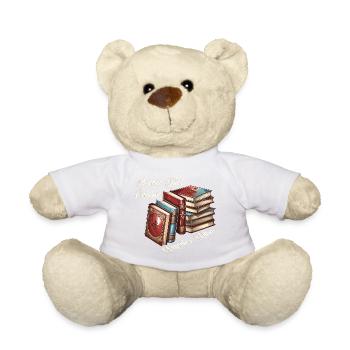 White Book - Teddy Bear - golden orange - Front