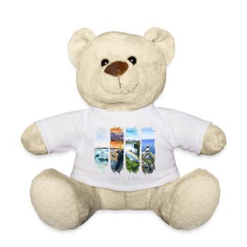 Voyage de vacances en Islande – Islande Nature & Aurores Boréales - Nounours - orange doré - Devant