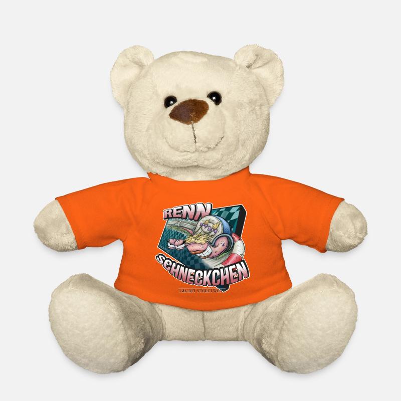 Rennschneckchen - Teddy - Goldorange