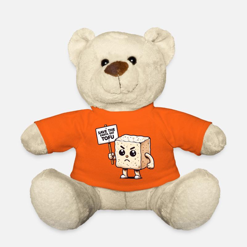 Tofu Erde Verteidiger - Teddy - Goldorange