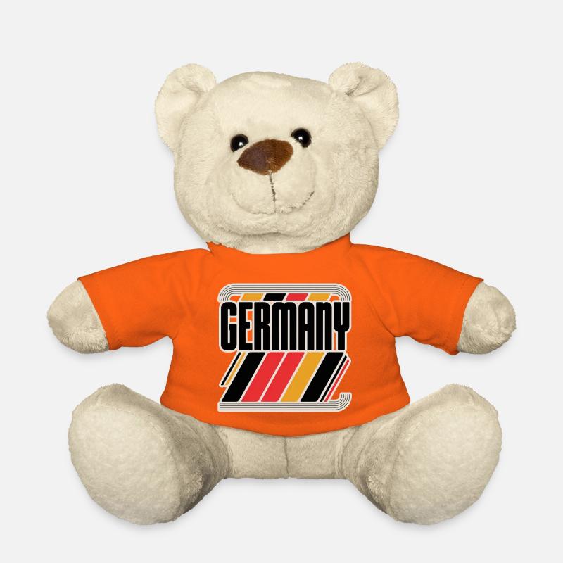 Germany - Teddy Bear - golden orange
