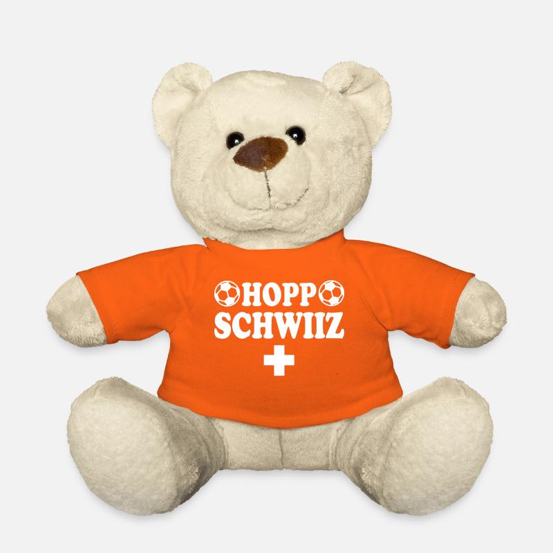 Hopp schwiiz - Teddy - Goldorange