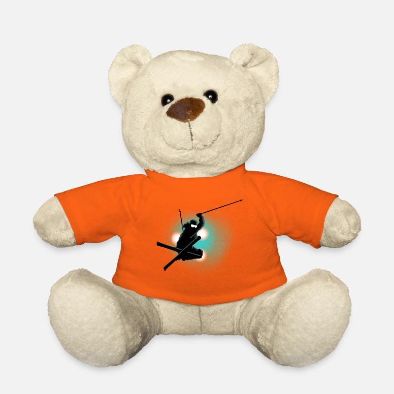 freestyle ski - Nounours - orange doré