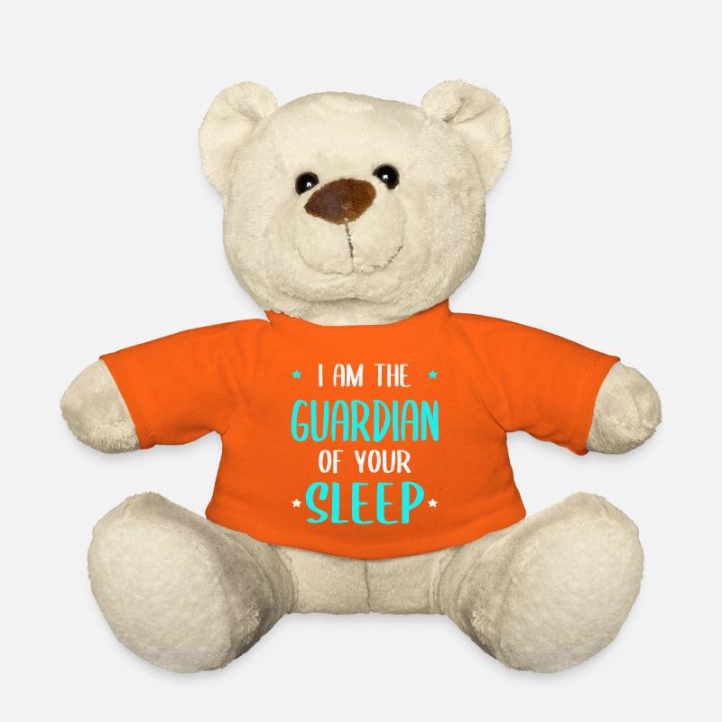 Anesthesia anesthetist saying anesthesia gift - Teddy Bear - golden orange
