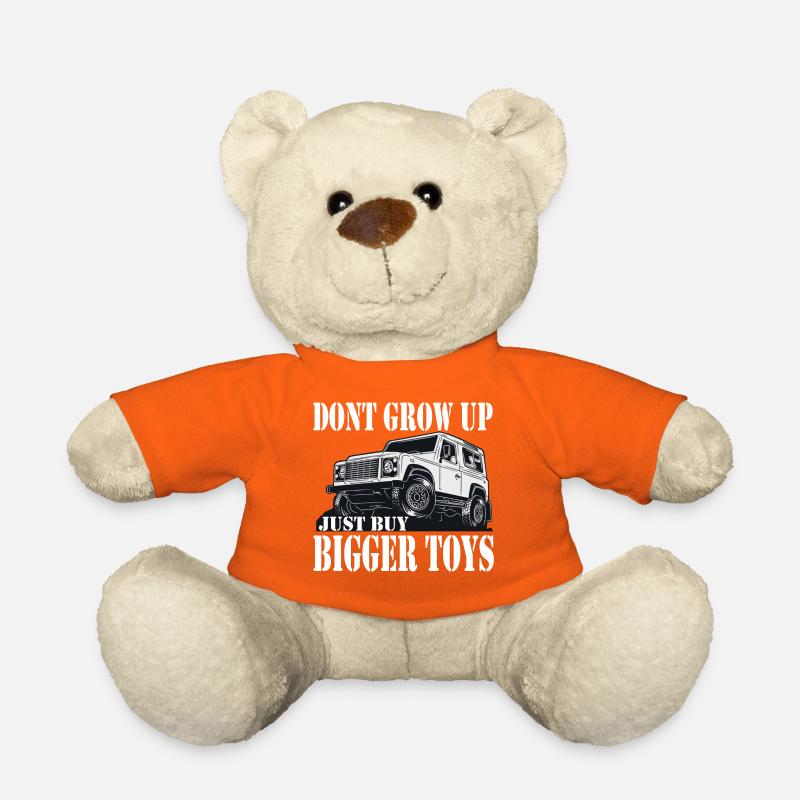 Defender Gift Gift - Teddy Bear - golden orange