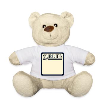 NACHRICHTEN SELBST GESTALTEN - Teddy - Goldorange - Vorne
