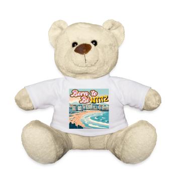 Born to be Arritz - Teddy Bear - golden orange - Front