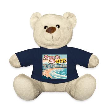 Born to be Arritz - Teddy Bear - french navy - Front