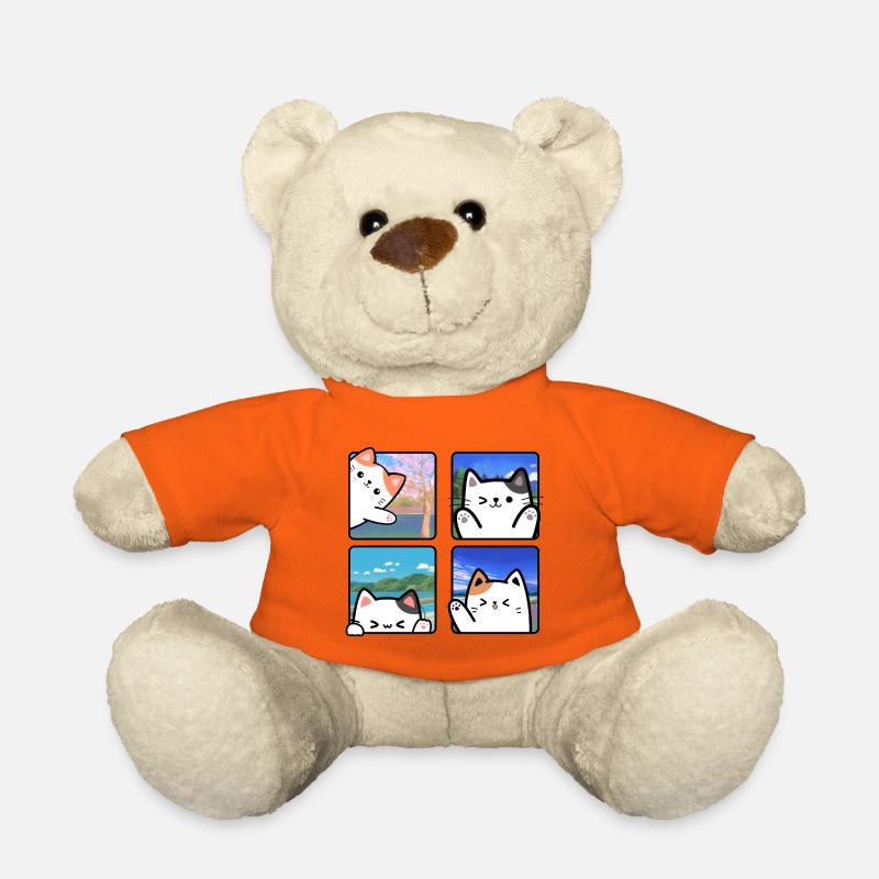Katze Reisende - Teddy - Goldorange