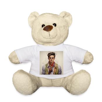 Vintage Glam Mann mit Seidenschal - Teddy - Goldorange - Vorne