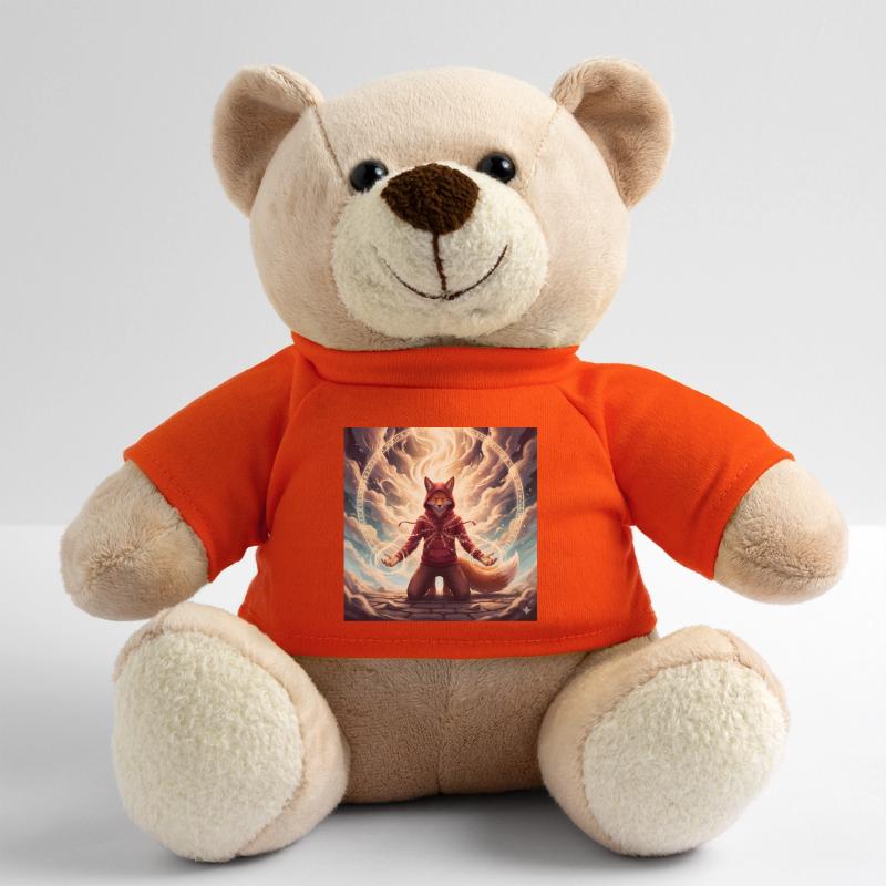 Fox in the Magic Circle Pullover Hoodie Teddy Bear