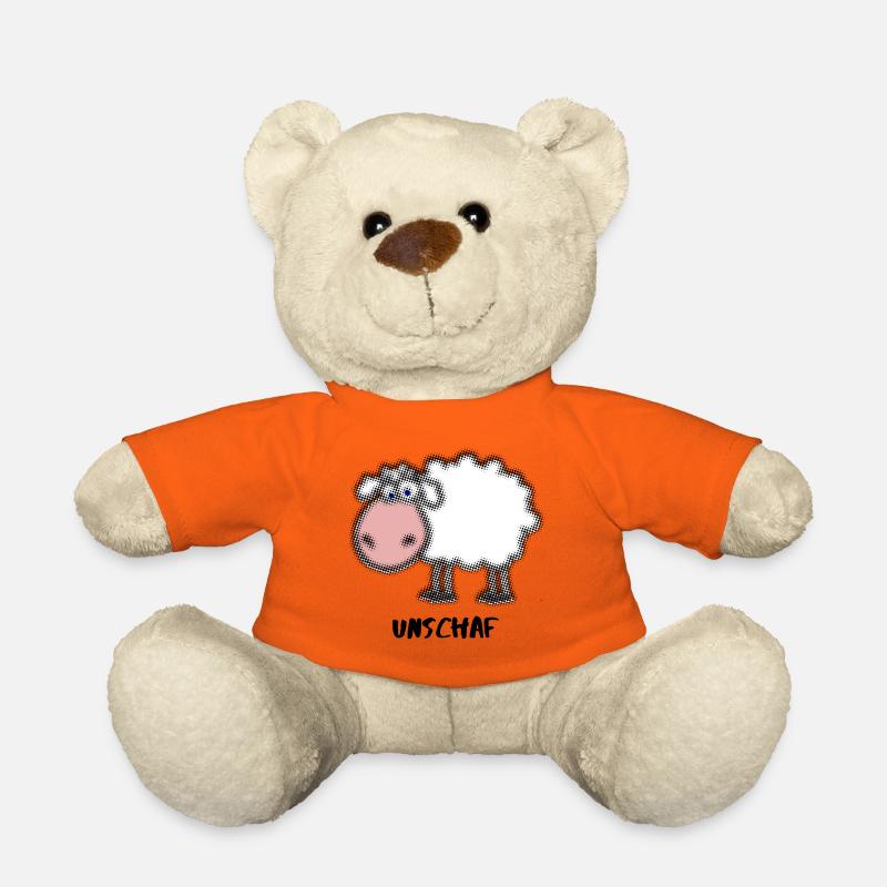 Unschaf - Teddy - Goldorange