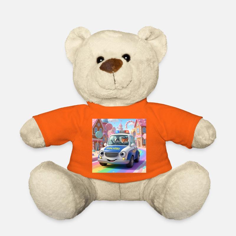 Polizei Abenteuer Zuckerstadt - Teddy - Goldorange