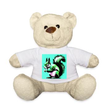 squirrel - Teddy Bear - golden orange - Front