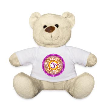 Chakra couronne Sahasrara - Nounours - orange doré - Devant