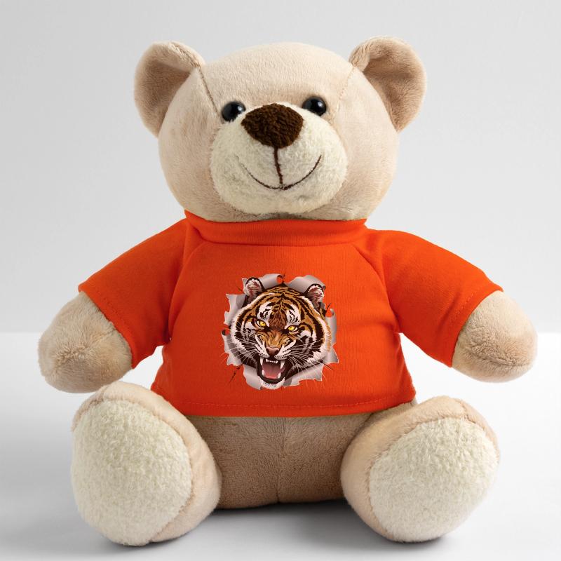 Tiger Roaring Attack Teddy Bear