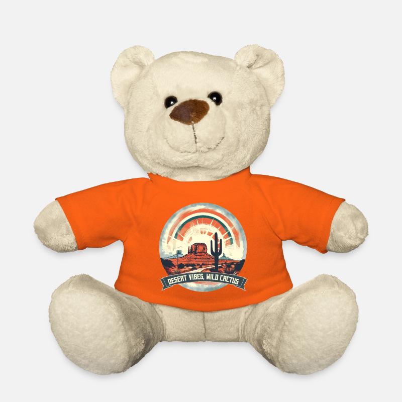 Atmossphères du désert - Nounours - orange doré
