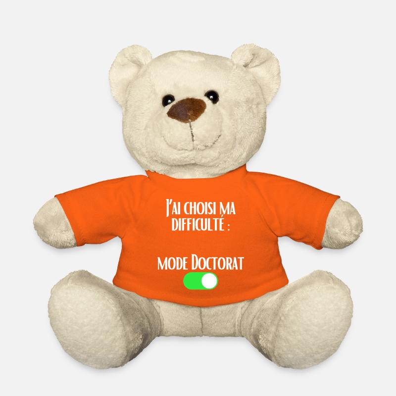 I chose my difficulty Doctorate Mode enabled - Teddy Bear - golden orange