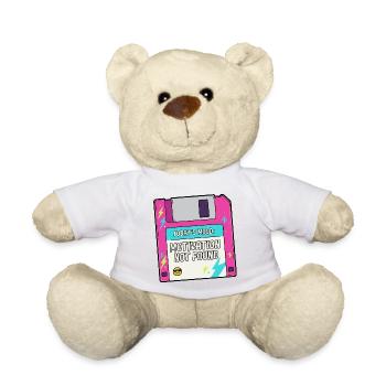 Auf der Diskette fehlt die Motivation - Teddy - Goldorange - Vorne