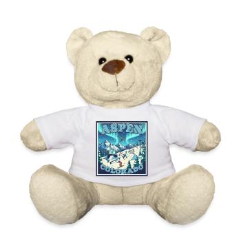 Aspen Colorado Wintersport Ski Snowboard Winterurl - Teddy - Goldorange - Vorne