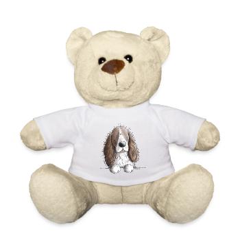 Anglais Springer Spaniel I BD chien cadeau - Nounours - orange doré - Devant