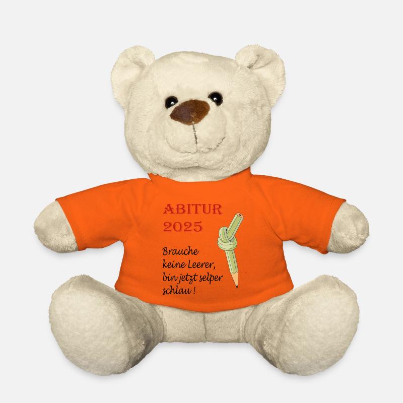 ABITUR 2025 - Teddy - Goldorange