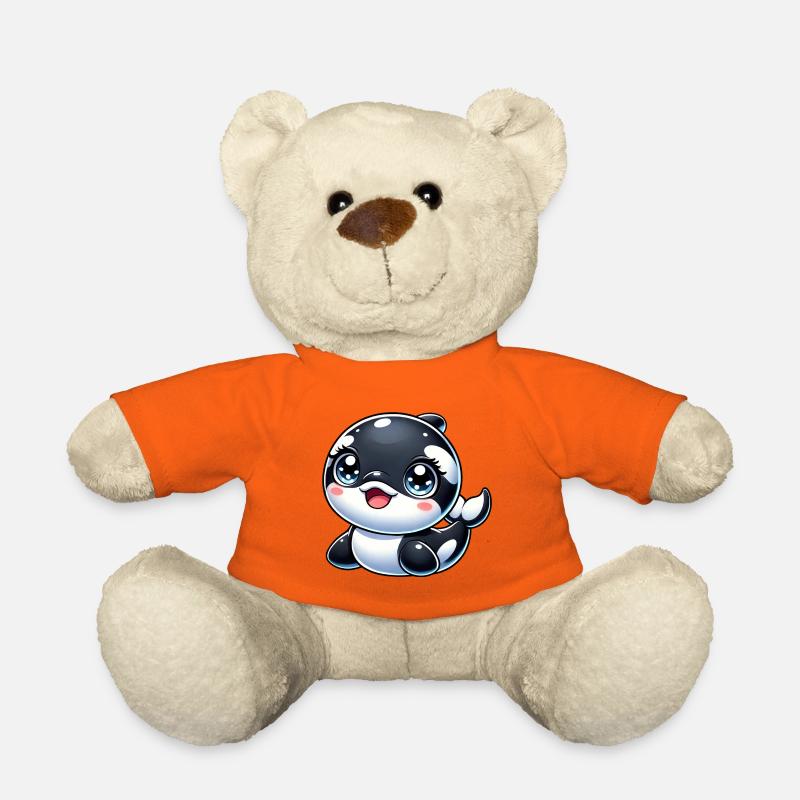 Happy Orca - Teddy - Goldorange