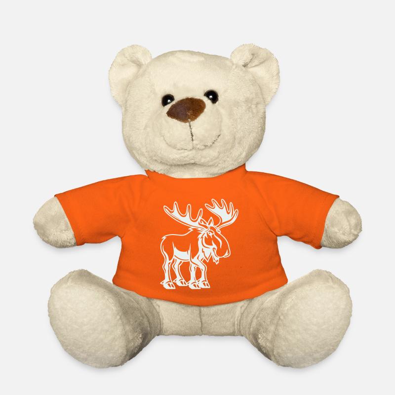 elch - Teddy - Goldorange