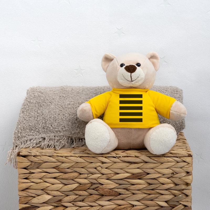 Stripe Horizontal Stripe Costume d’abeille rayé Nounours