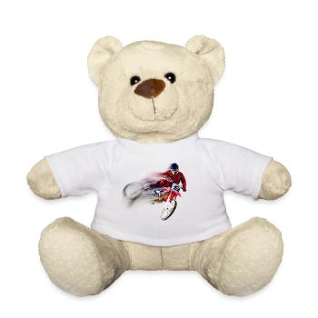 motocross - Teddy Bear - sun yellow - Front