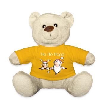 Der Nikolaus und sein Rentier - Teddy - Sonnengelb - Vorne
