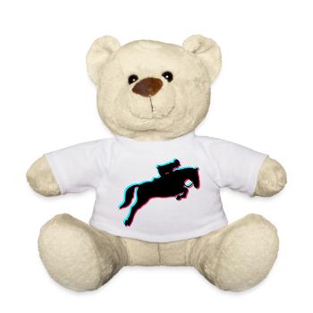 horse riding - Teddy Bear - sun yellow - Front