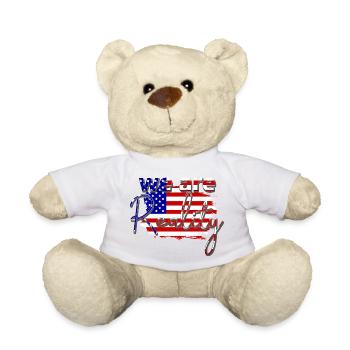we are reality USA Star Strip American - Teddy Bear -  - Front