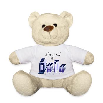 Je suis pas un DATA - Nounours - jaune soleil - Devant