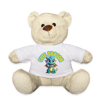 Niedlicher Drache - Teddy - Sonnengelb - Vorne