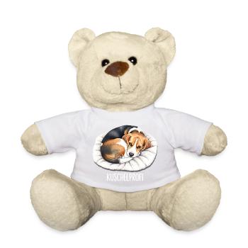 Beagle cuddle professional for dog lovers - Teddy Bear - sun yellow - Front