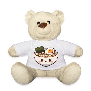 Süße Ramen Bowl mit lächelndem Gesicht - Teddy - Sonnengelb - Vorne