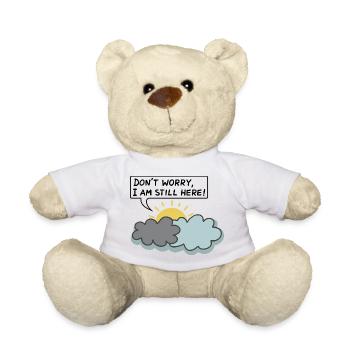 DON’T WORRY, I AM STILL HERE - (Sun Behind Clouds) - Teddy - Sonnengelb - Vorne