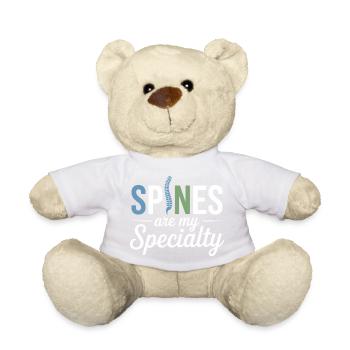 Licensed DC Professional Spinal Adjustment Apparel - Teddy Bear - sun yellow - Front
