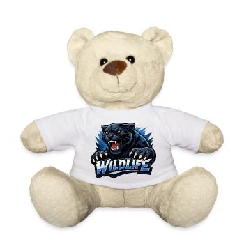 Panther Wildlife Logo - Teddy - Sonnengelb - Vorne